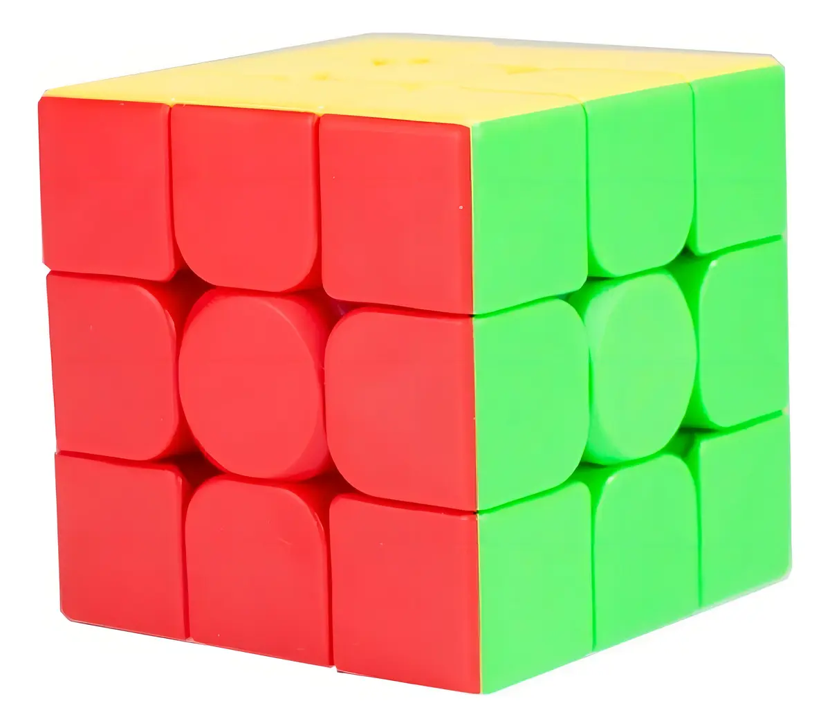 Cubo Mágico Profissional Cubes Modelo Moyu 3x3x3 Carbono Fluorescente